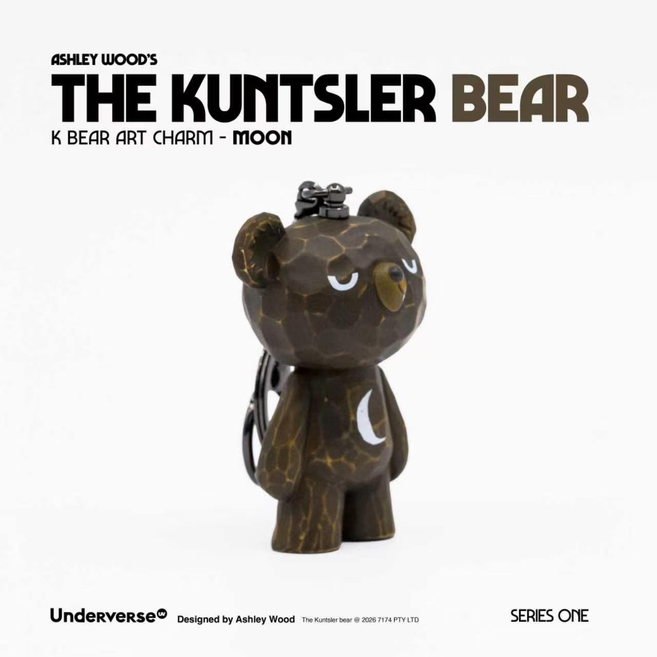 ASHLEY WOOD'S K BEAR ART CHARM SERIES! — UNDERVERSE